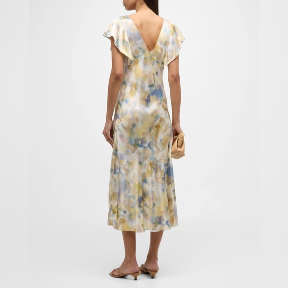 Rails Dina Satin Midi Dress - Picture 4 of 11